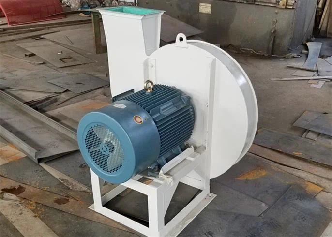 wood hammer mill air fan