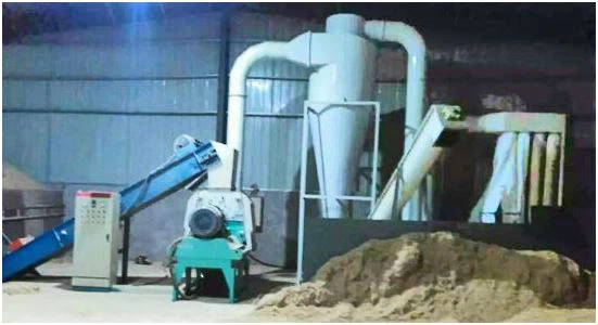 wood grinding machine 