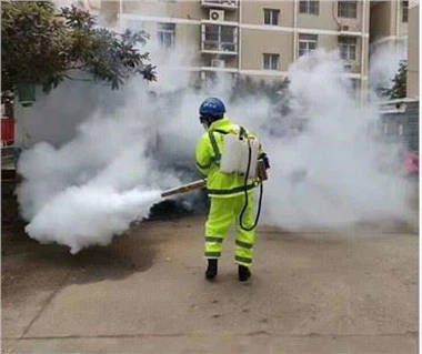 Prijenosni stroj za dezinfekciju zamagljivanja za hotelsku stanicu Covid School